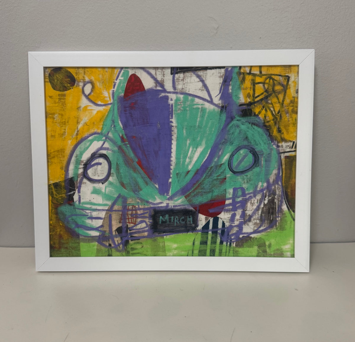 Original Yellow and Lavender Bug by Mirch