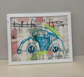 VW Fence original painting by Mirch